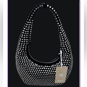 Madewell Black Studded Bag